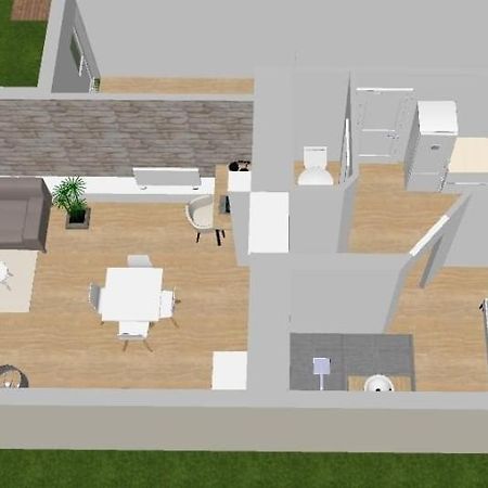 Apartament Le P'Tit Boheme, Terrasse Privative. Lanester Zewnętrze zdjęcie