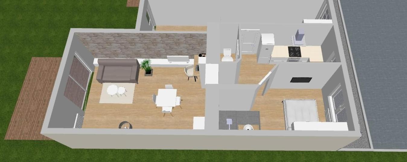 Apartament Le P'Tit Boheme, Terrasse Privative. Lanester Zewnętrze zdjęcie